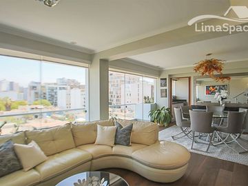 Lujoso Penthouse En El Centro De Miraflores Terraza Y Piscina Pr