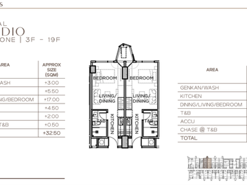 Studio unit in Mandaluyong
