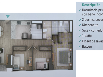 PRE VENTA 2025 FLAT 3 DORMITORIOS EN MAGDALENA LIMITE CON SAN ISIDRO