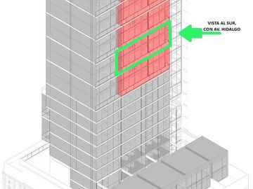 Último departamento en pre-venta en  Torre Justo Sierra, Guadalajara, Jalisco