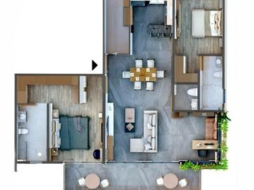Pre Venta Departamentos con vista al mar, ideal para personas adultas, Fracc. Marina Veracruz Alvarado