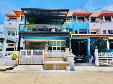 87427 - ขายทาวน์โฮม 3 ชั้น หมู่บ้านกาญจนาลักษณ์ 1 บางใหญ่ นนทบุรี