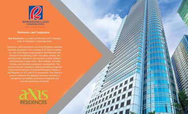 RENT TO OWN STUDIO UNIT IN AXIS RESIDENCES MANDALUYONG NEAR. BGC TAGUIG CITY