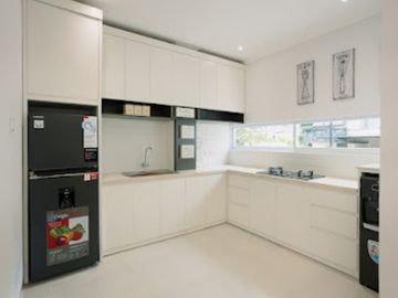 Rumah modern semi villa di Jimbaran bawah