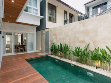 Rumah modern semi villa di Jimbaran bawah