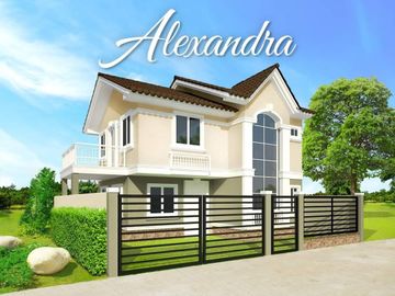 4Bedroom House and Lot fot Sale  Alenxandra Single Attached With fence Ready for Occupancy