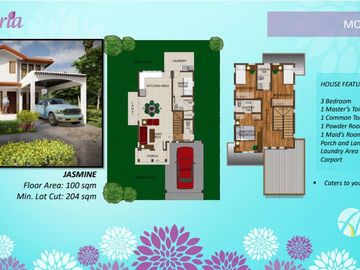 Jasmine Model House at Ameria of Agriya Panabo City by Damosa Land