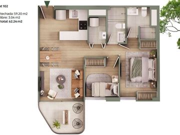 ¡VENTA DEPARTAMENTOS 2 Y 3 DORMITORIOS EN JESÚS MARÍA LÍMITE CON SAN ISIDRO!
