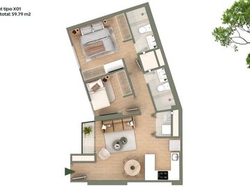 ¡VENTA DEPARTAMENTOS 2 Y 3 DORMITORIOS EN JESÚS MARÍA LÍMITE CON SAN ISIDRO!