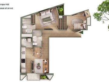 ¡VENTA DEPARTAMENTOS 2 Y 3 DORMITORIOS EN JESÚS MARÍA LÍMITE CON SAN ISIDRO!