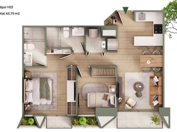 ¡VENTA DEPARTAMENTOS 2 Y 3 DORMITORIOS EN JESÚS MARÍA LÍMITE CON SAN ISIDRO!