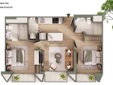 ¡VENTA DEPARTAMENTOS 2 Y 3 DORMITORIOS EN JESÚS MARÍA LÍMITE CON SAN ISIDRO!