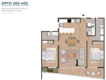 Venta Dpto. Precio PRE VENTA en Paracas por el Hotel Hilton