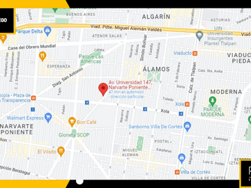 Departamento En Venta En Narvarte Poniente Benito Juarez Cerca De Metro Xola