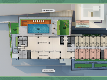 DLSU Condo for Sale near MOA at  Taft Ave Pasay Studio