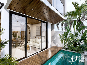 LEASEHOLD DUPLEX 2-BEDROOM VILLA IN KEROBOKAN