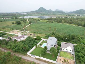 Pool Villa On The Plot Of 1344 Sq.M. In Bangsaray