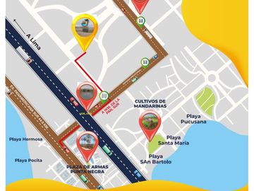SUPER OCASIÓN VENTA DE LOTES PARA VIVIENDA O INVERSIÓN EN PUNTA NEGRA desde. $14,400 contado
