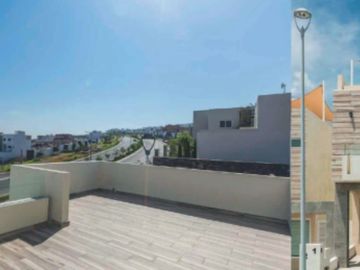 Casa con jardín y rooftop, con ventanales y espacios amplios, pre-construcción, Zibata venta, Queretaro.
