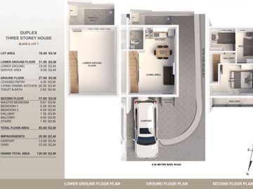3 Storey Duplex for Sale in Consolacion, Cebu