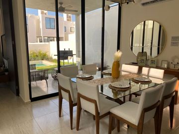 Increible conjunto de Casas en venta en cholul Mérida Yucatan.Parques y Amenidades