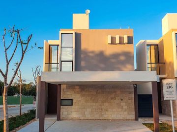 Increible conjunto de Casas en venta en cholul Mérida Yucatan.Parques y Amenidades