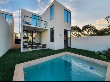 Increible conjunto de Casas en venta en cholul Mérida Yucatan.Parques y Amenidades