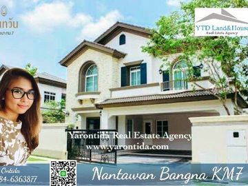 Luxury Show house For Sale/Rent at Nantawan Bangna km7 S-Size