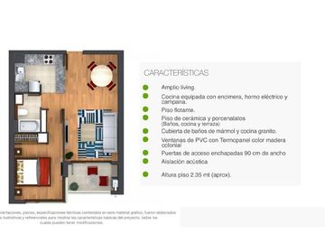 Vendemos departamento en Edificio Doña Carmen centro de Temuco