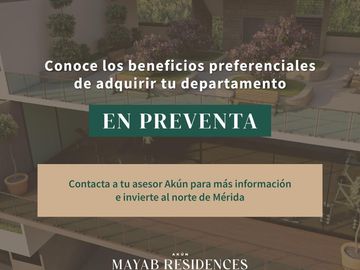 DEPARTAMENTOS EN  MERIDA YUCATAN PREVENTA