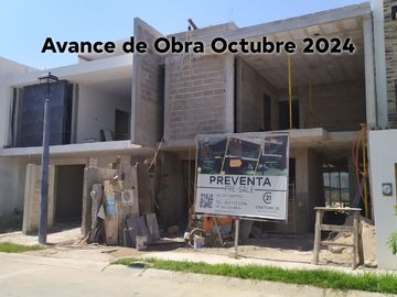 Casa en preventa, 3 rec + estudio y alberca privada, en Fluvial Vallarta