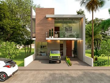 Casa en preventa, 3 rec + estudio y alberca privada, en Fluvial Vallarta
