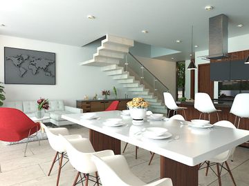 Casa en preventa, 3 rec + estudio y alberca privada, en Fluvial Vallarta