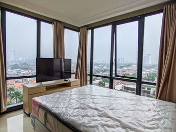 For Rent Permata Hijau Suites Apartment, 3 BR Furnished, Kebayoran South Jakarta