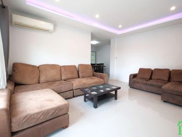 Spacious house for sale on the corner beside the lake in Mooban Ornsirin 3 San Pu Loei, Doi Saket