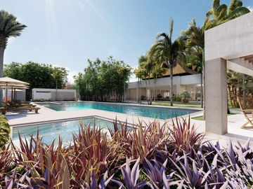 Casa en venta playa del carmen 3 recamaras y alberca privada del condominio