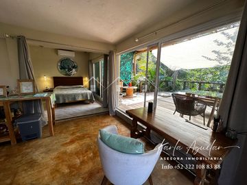 Se vende casa en Sayulita rodeada de hermosa vegetación ideal para rentas y vivir en paz