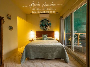 Se vende casa en Sayulita rodeada de hermosa vegetación ideal para rentas y vivir en paz