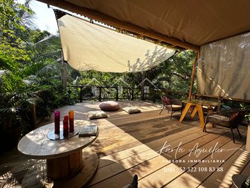 Se vende casa en Sayulita rodeada de hermosa vegetación ideal para rentas y vivir en paz
