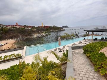 Departamento vista al mar con acceso a la playa, en venta, Arrocito, Huatulco