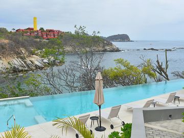Departamento vista al mar con acceso a la playa, en venta, Arrocito, Huatulco