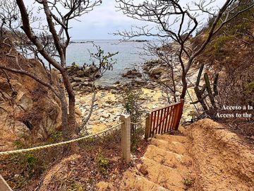 Departamento vista al mar con acceso a la playa, en venta, Arrocito, Huatulco