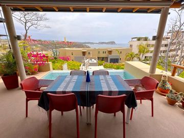Departamento vista al mar con acceso a la playa, en venta, Arrocito, Huatulco