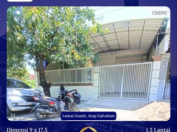 Dijual Rumah Pondok Tjandra Sidoarjo Waru SHM Galvalum Granit Siap Huni Nyaman