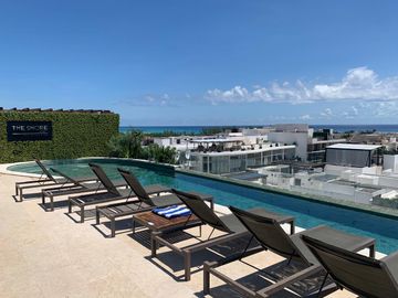 Departamento Penthouse 2 recamaras en The Shore Playa del Carmen