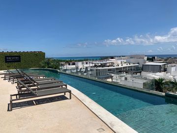 Departamento Penthouse 2 recamaras en The Shore Playa del Carmen
