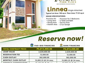 TANAUAN Park Place Batangas FOR SALE