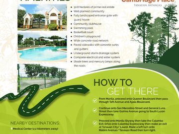 Cambridge Place Tanauan Batangas Subdivision Lots for Sale - 4 yrs to Pay NO INTEREST (2022)