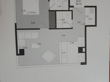 Vendo Suite 48,45 m2 Edificio Thomas Edison - Sector República del Salvador.