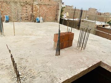 VENTA DE CASA SEMICONSTRUIDA EN PIMENTEL